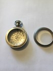 Illinois 18 Size Nickel Silver Antique Pocket Watch Case with Moose Insert — photo 3