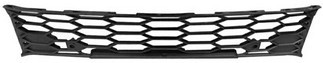Grille de pare-choc avant pour Volkswagen Golf VIII GTI 2019-2024 en ABS noir