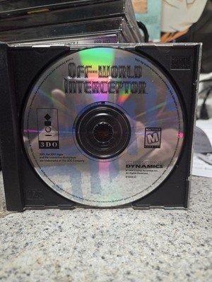 Panasonic 3DO- Offworld Interceptor- Disc Only- No Manual Or Cover Art- See Pics
