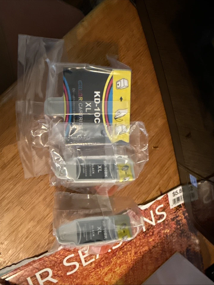 Kodak ESP 5250 All-In-One Inkjet Printer Black with Power Cord No Ink Tested!!! - Image 4 of 4