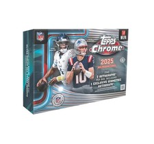 2025 Topps Chrome Football Breakers Delight Box (Ripped Live Only)