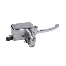 Produktbild - Bremspumpe / Bremszylinder mit Handbremshebel Universal Ø25mm Chrom