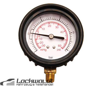 BGS replacement pressure gauge for item 8067