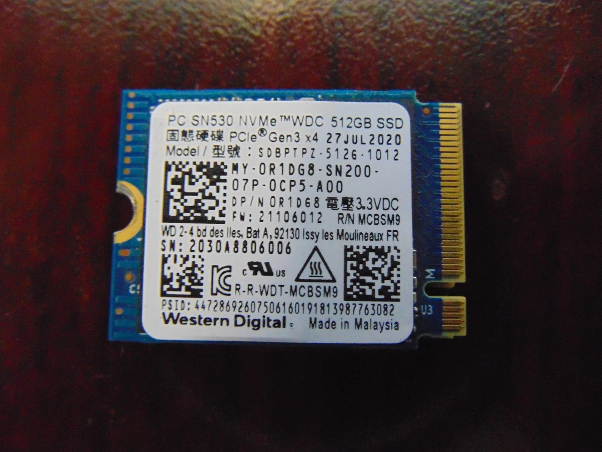 Western Digital 512 GB Internal Solid-State Drives for sale | eBay