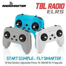 RadioMaster T8L Radio 10CH Trasmettitore ELRS X5 Hall Gimbal Regolabile 10-100mW