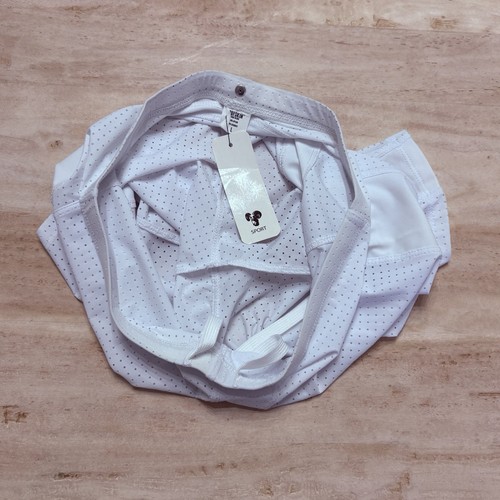 NWT Rufskin Track Perfo-Mesh Swim Cycle Shorts Sz L - Picture 13 of 15
