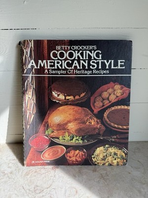 Betty Crocker's Cooking American Style, 1976 2nd pt Golden Press, spiral binding