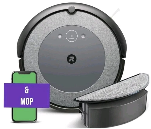iRobot Roomba Combo i5 Robot Vacuum & Mop Carpet and Hard Floors-i517020