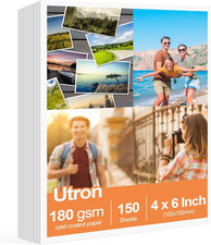150 Sheets Glossy Photo Paper, 4 X 6 Inch, Photo Paper for Printer, Photo Pri...