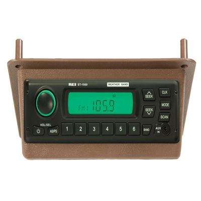 #ad Brand New Repl Fits John Deere 50 Series AM FM WB Digital Radio In Brown Bezel 7 $263.99