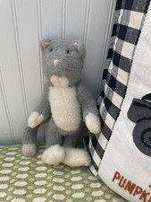 Vintage Boyds Bears 1987 Jointed Gray Cat