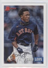 2021 Bowman Heritage Prospects Image Swap Variation Pedro Leon #152 4z8