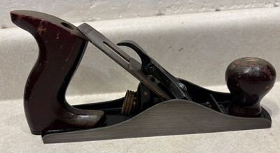 Stanley Defiance No 3 Wood Plane, 9.25'', Made in USA - Smooth Bottom