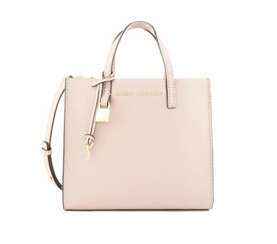 Marc Jacobs Mini Grind Coated Leather Crossbody Tote Bag