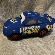 TY Sparkle Disney Pixar Cars 3 Fabulous Lightning McQueen Collectible Plush Toy