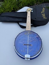 Gold Tone Little Gem See-through Banjo Ukulele AMAZING Sound Sapphire 