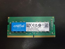 Crucial 16GB DDR4 RAM, 3200MHz CL22 Laptop Memory, SODIMM 260-Pin