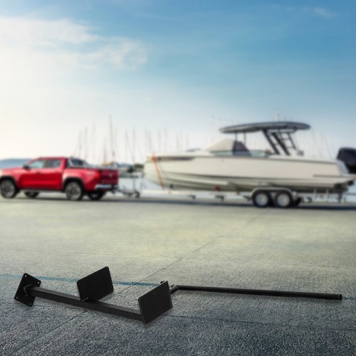 Dual Step Boat Trailer Steps for The Tongue With Handle,Universal Fit Bass Boat- - Bild 6 von 9