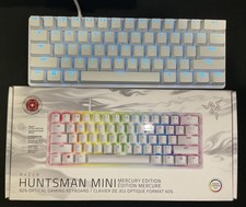 Razer Huntsman Mini White   Linear Optical   60 Gaming Keyboard