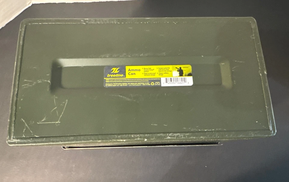 Mossy Oak Tree Line Camo Metal Ammo Box - Image 4 of 4