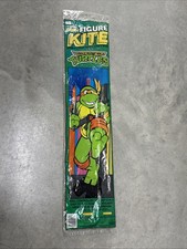 Vintage 1989 TMNT Teenage Mutant Ninja Turtles Figure Kite Spectra Star NOS