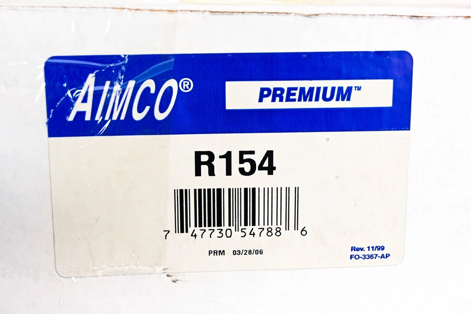 Aimco R154 Relined Brake Shoe Kit NOS - Image 3 of 3