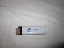 1984 Los Angeles Olympic Games Stars Motion Olympic Rings Empty Scripto Lighter