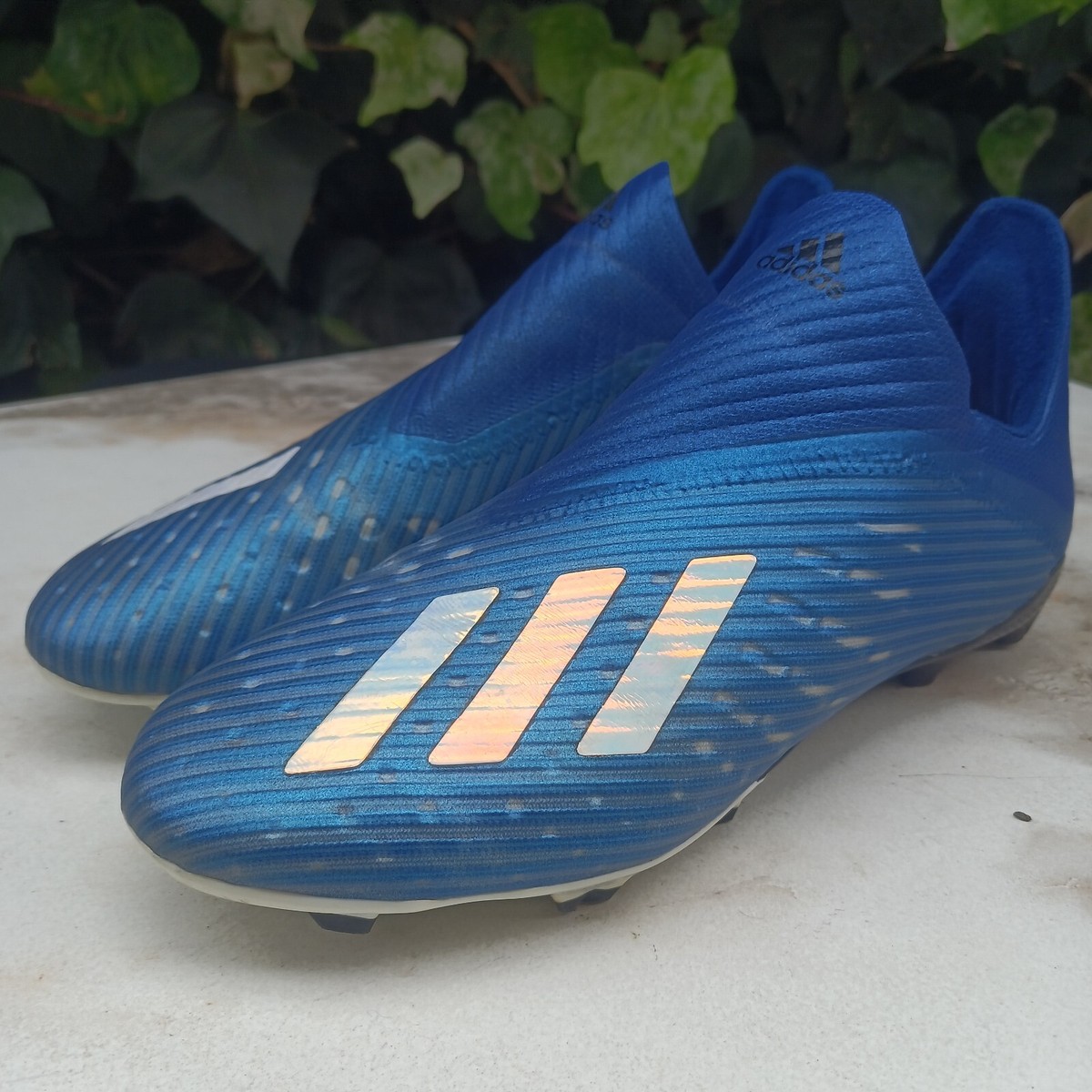 Adidas X19 X-Layskin Blue Soccer Cleats Men's Size 5.5 Youth | eBay