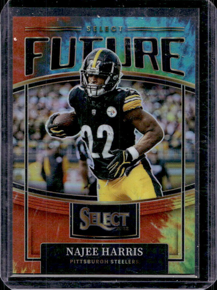 2022 Select Najee Harris Future Tie Dye Prizm #9/25 #SF-18