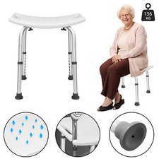 136kg Hocker Duschhocker Bad Badhocker Duschstuhl Duschhilfe Badestuhl Duschsitz