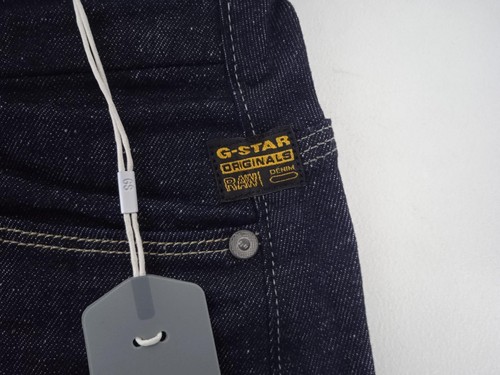 G-STAR RAW Ladies Dark Navy Blue Denim New Radar Mini Skirt Size 26 NEW - Picture 3 of 23