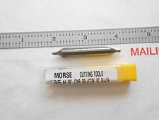 NEW MORSE USA 4 SOLID CARBIDE 60 DEGREE CENTER DRILL COUNTERSINK EDP 53904