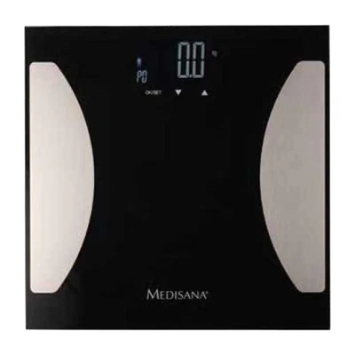 medisana BS 475 schwarz Körperanalysewaage bis 180 kg Personenwaage Körperfett