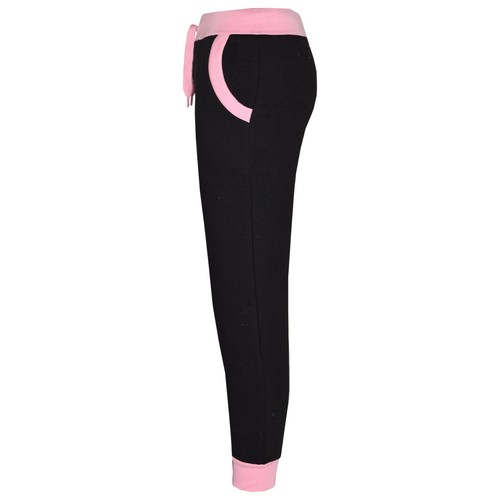 Kids Girls Tracksuit Fleece Hooded Hoodie Bottom Jogging Suit Jogger 2-13 Years - Picture 7 of 8