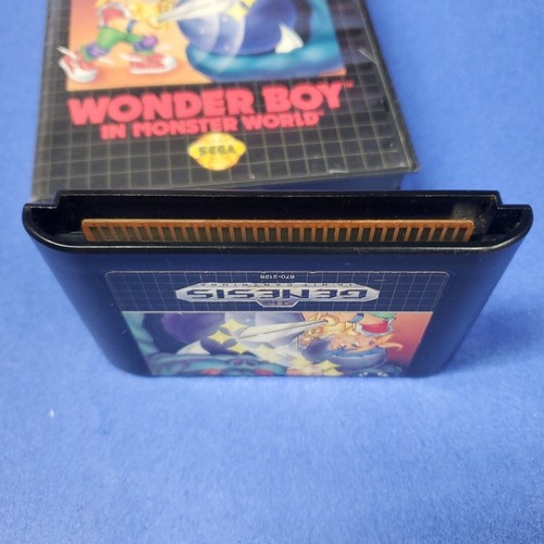 Wonder Boy in Monster World (Sega Genesis) mit Box & Cartridge Original getestet - Bild 6 von 6