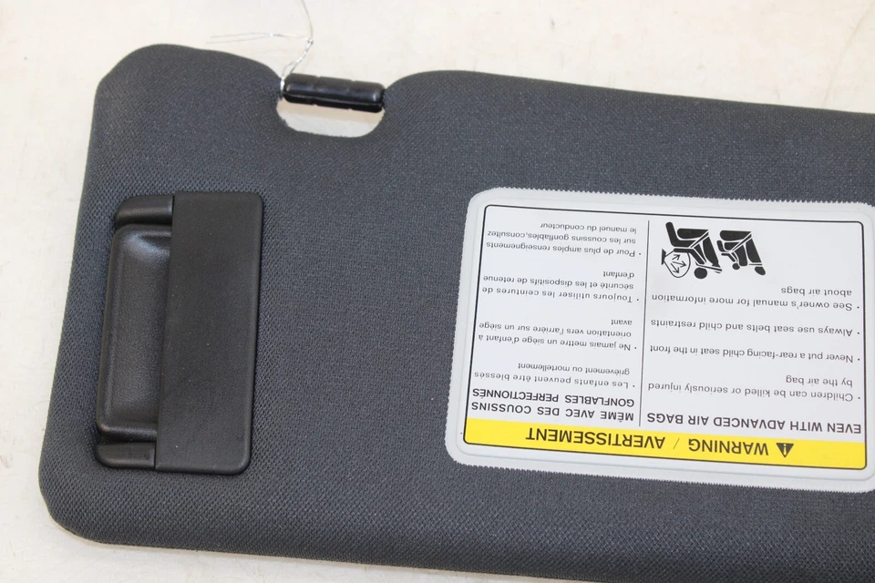 2009-2020 Nissan 370z Coupe Left Sun Visor OEM HZ34 - Image 3 of 4