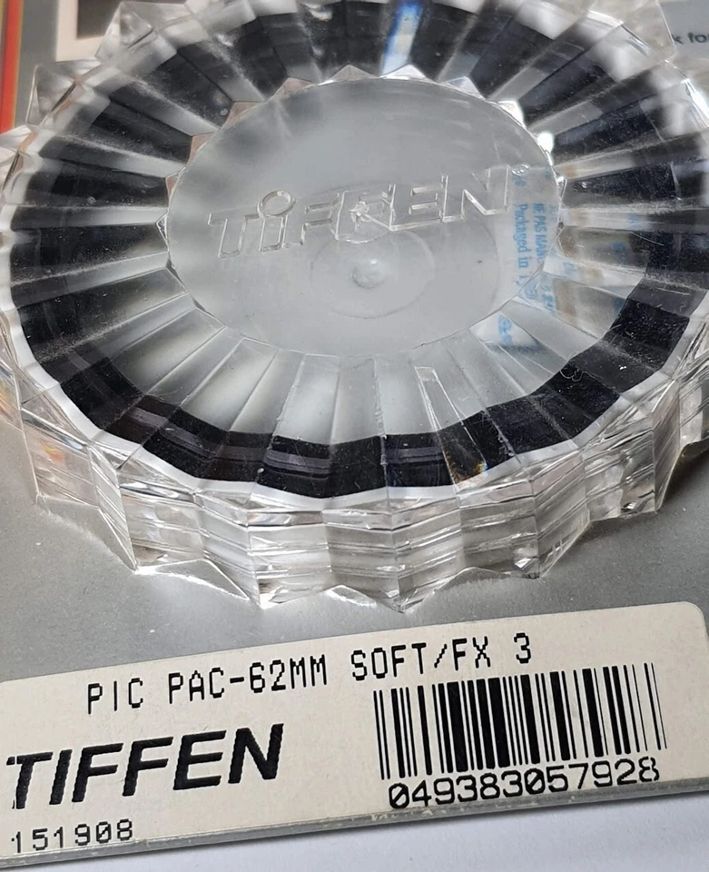TiFFEN 62mm Soft FX 3 62SFX3 Authentic USA 62 mm E62 Remove Wrinkles & Blemishes - Image 3 of 4