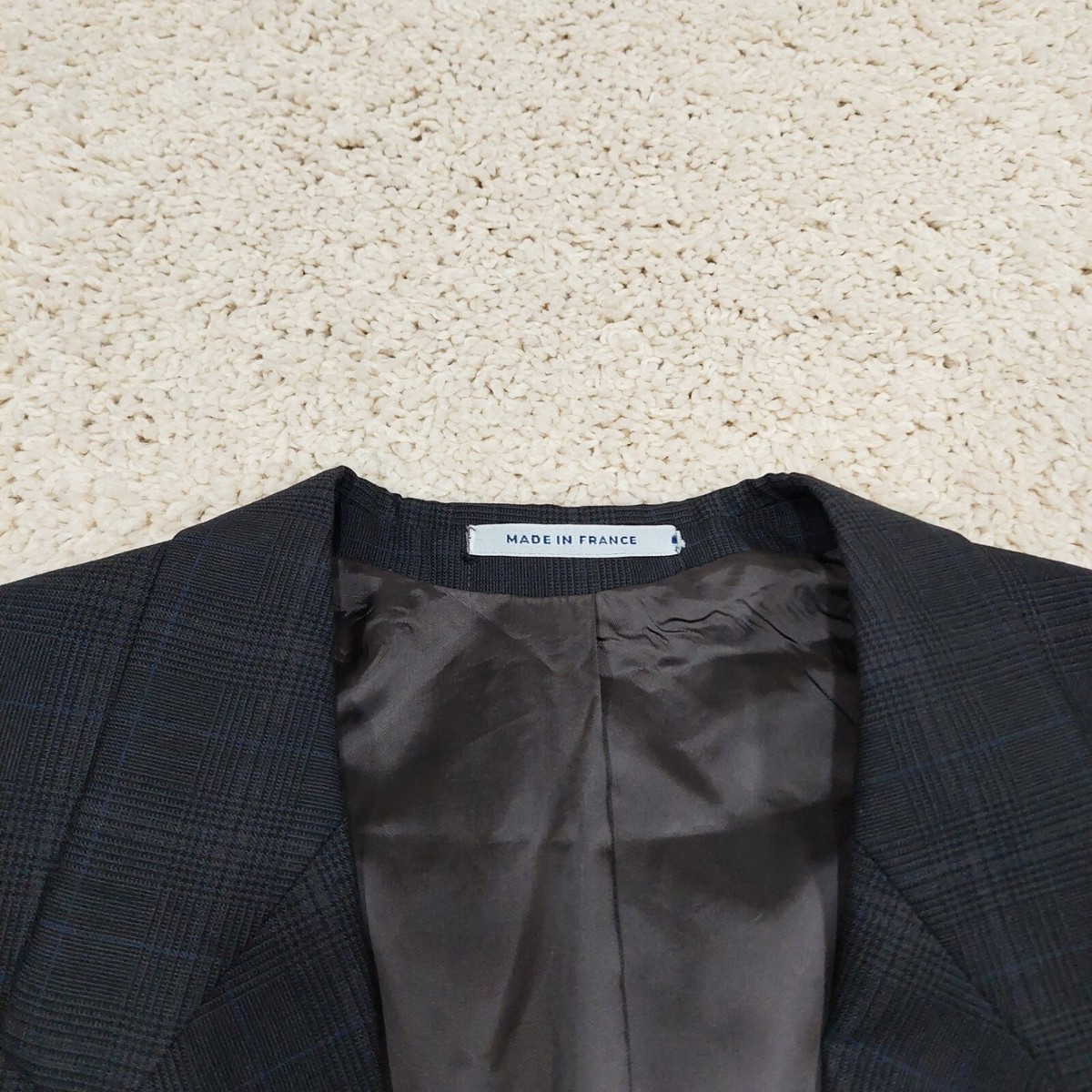 80s pierre cardin ピエールカルダン ライダーコート ysl Yves Saint Laurent YSL Vtg 80s Men's 44R Plaid Wool Sports