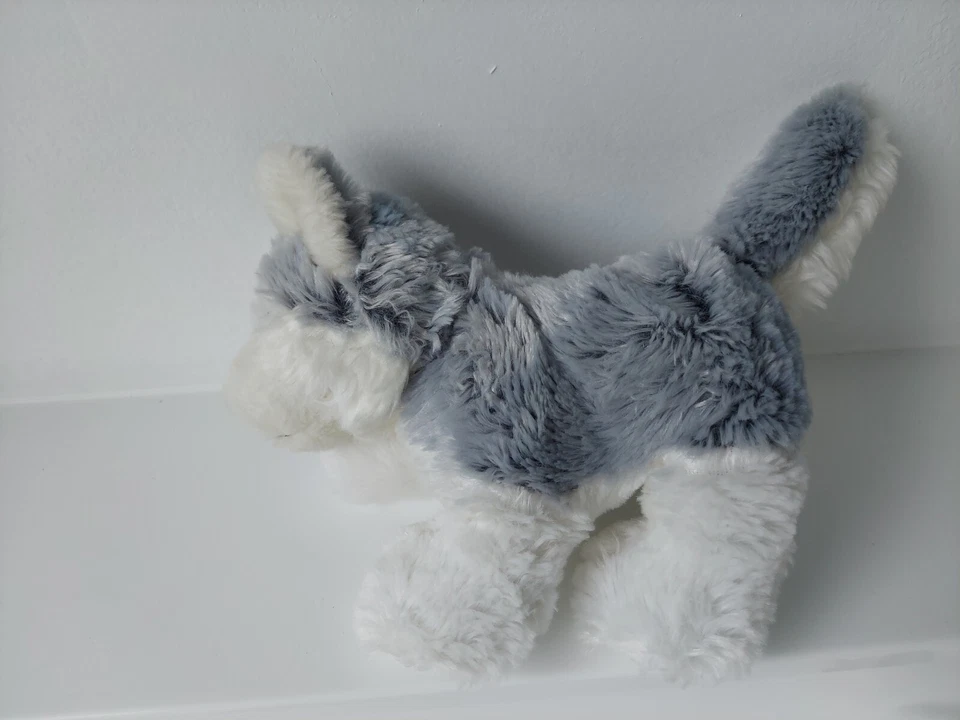 Webkinz Husky Dog 8" HM120 Plush Stuffed White Gray Puppy Ganz No Code Soft Toy - Image 2 of 4