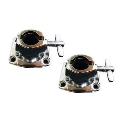 2 Stück Drum Holder Base Praktisch Ersatz Metall Drum Mount Bracket Base für