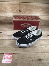 Vans ERA Black/White Classic Canvas  Shoes: Sizes 7.5-13