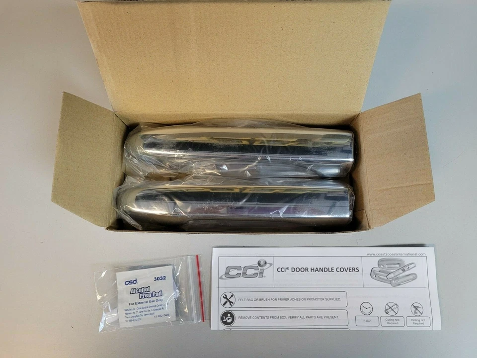 Juego de cubierta de manija de puerta Coast To Coast CCIDH68563B para 12-14 Civic/CRV NUEVO EN CAJA Foto 2 de 2