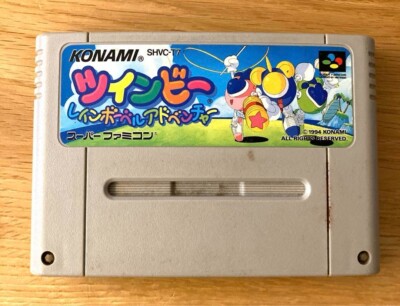 POP'N TWINBEE RAINBOW BELL ADVENTURES Sur Super Famicom (SFC) - Complet & Très Bon État - Jeu Rétro Japonais