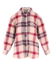 Isabel Marant Estoile Women's Coat Wool Blend Multicolour Size Fr36
