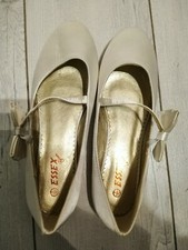 Brand new satin shimmering ladies wedding  flat shoes 
