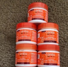 Lots Of 5x Cantu Shea Butter Coconut Curling Cream 2 oz each NEW