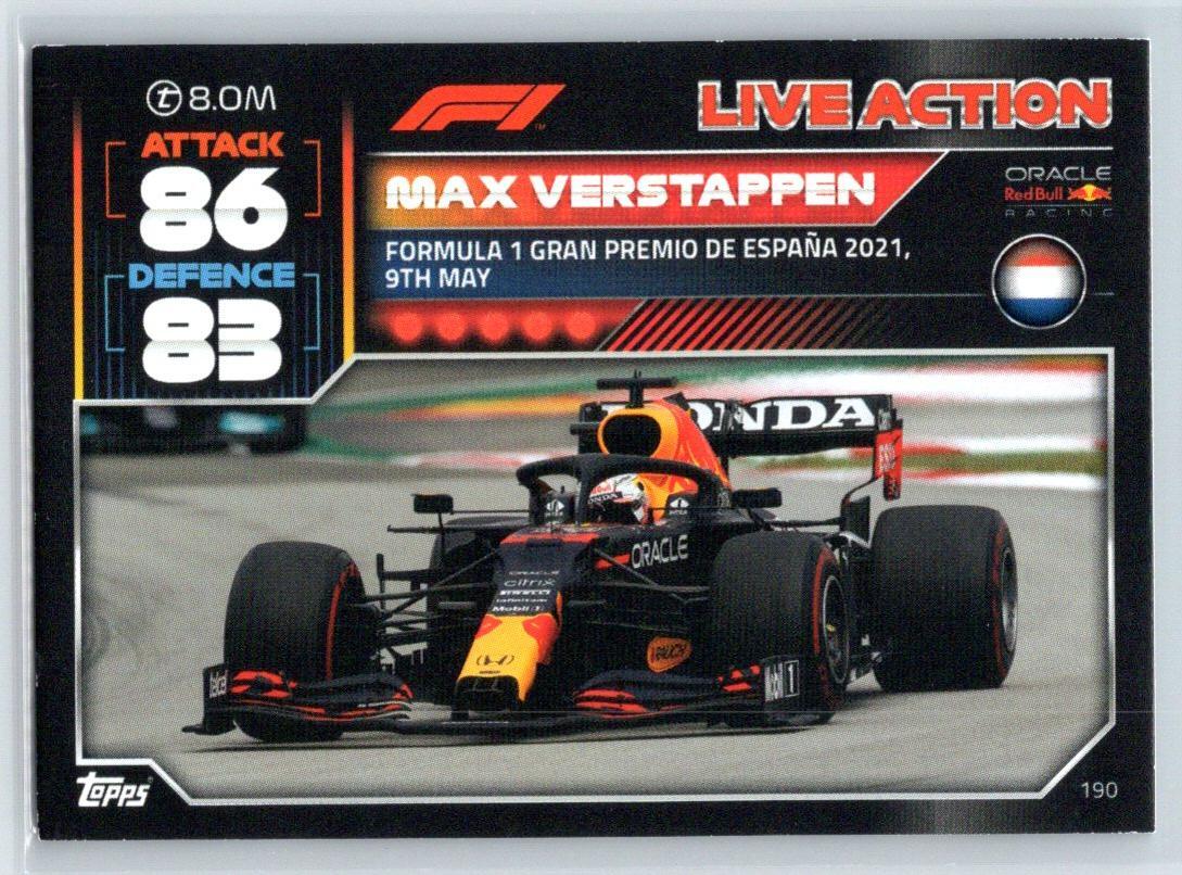 Max Verstappen 2022 Topps Formula 1 F1 Driver of the Day #179