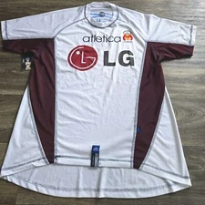 Atletica Monarcas Morelia 04/05 Training Jersey White Size Large Rare