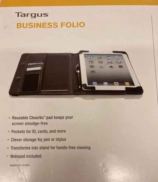 Targus Business Folio Case & Stylus Bundle for iPad 3rd Generation - Image 3 of 4