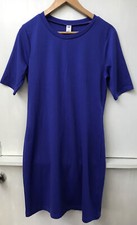 Old Navy Women’s Dress Blue Short Sleeve Body Con Size ST Small Tall NWT